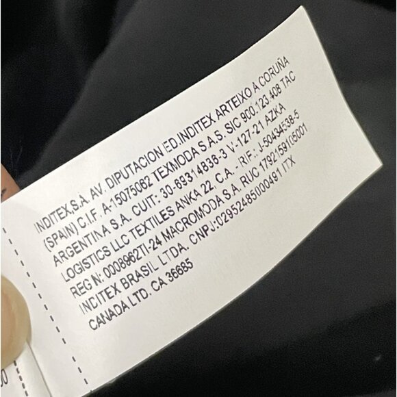 Zara Womens Long Foulard Print Dress M Medium Multicolor Scarf 3323/308 NWT - Picture 8 of 16